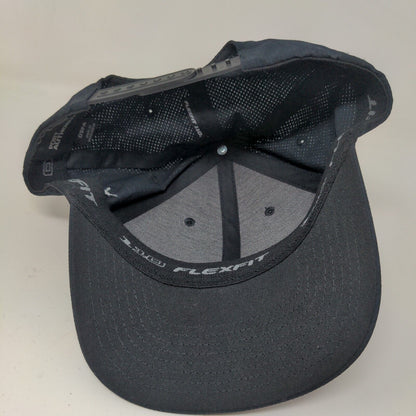Port Authority Men's Mayfield Motors Snapback Hat Black OSFA Cap Embroidered