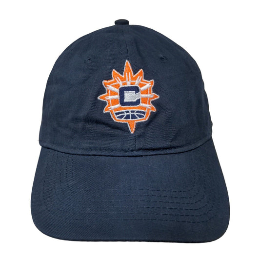 Port & Company Men's Slideback Hat Blue Embroidered Logo 100% Cotton