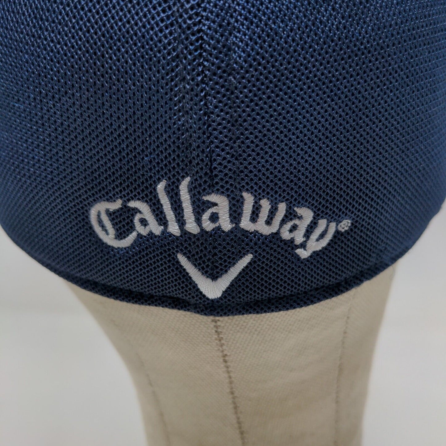 Callaway Men's Tour Authentic Fitted Hat Blue Size S/M Embroidered Logo