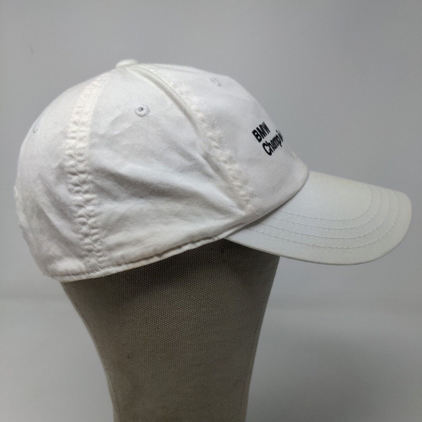 American Needle Men's BMW Championship Strapback Hat White Adjustable