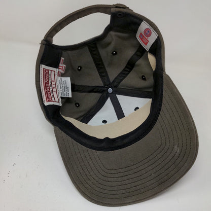 American Needle Men's Slideback Hat IU Indiana Hoosiers Brown Adjustable Logo