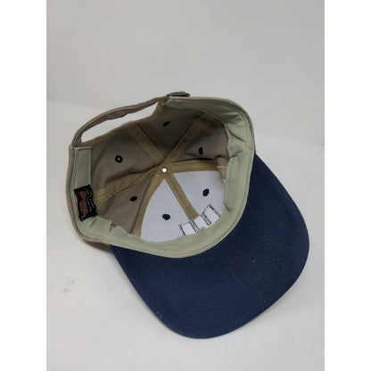 WYCO Slideback Adjustable Hat Seba Cap Embroidered Beige & Blue