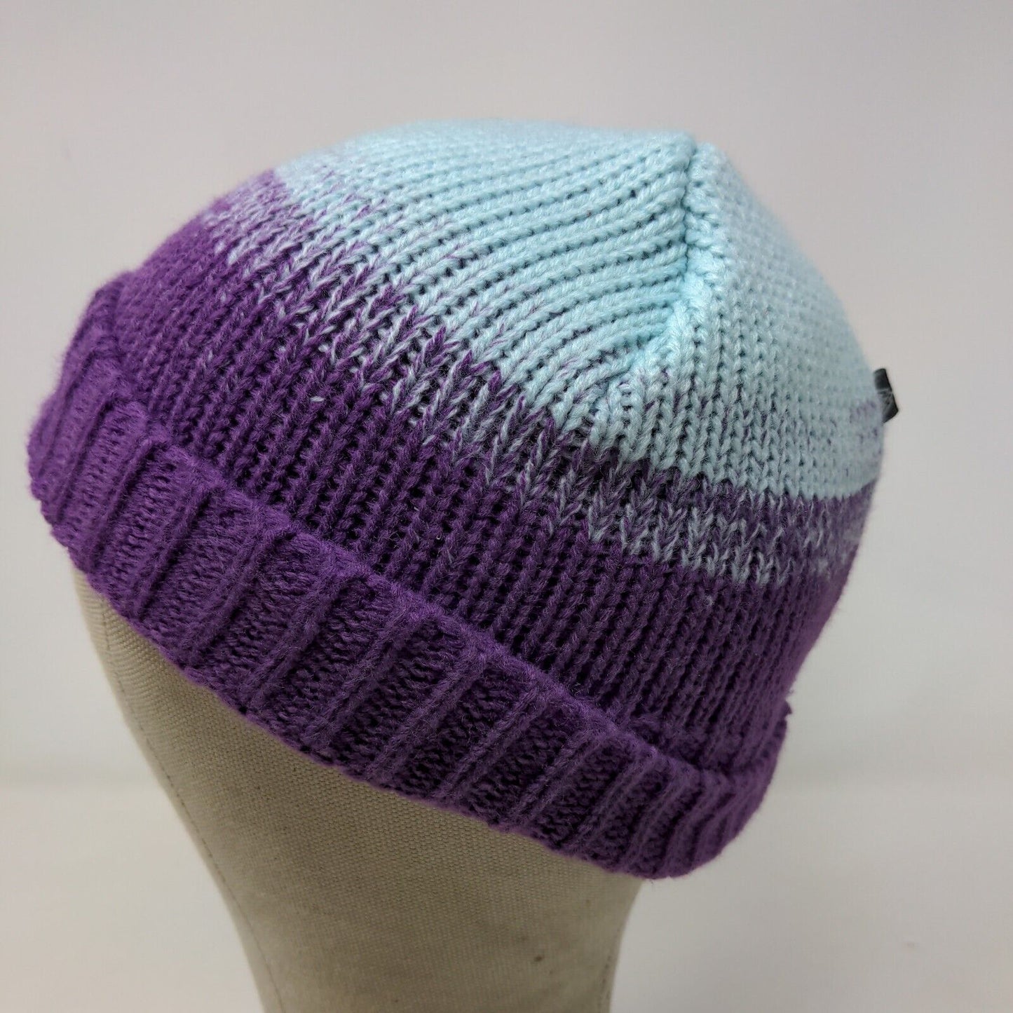 Snozu Youth Knit Beanie Hat Gap Blue Purple Ombre One Size 18M to 6