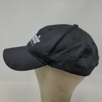 Sinclair International Men's Strapback Hat Black Adjustable Embroidered Logo