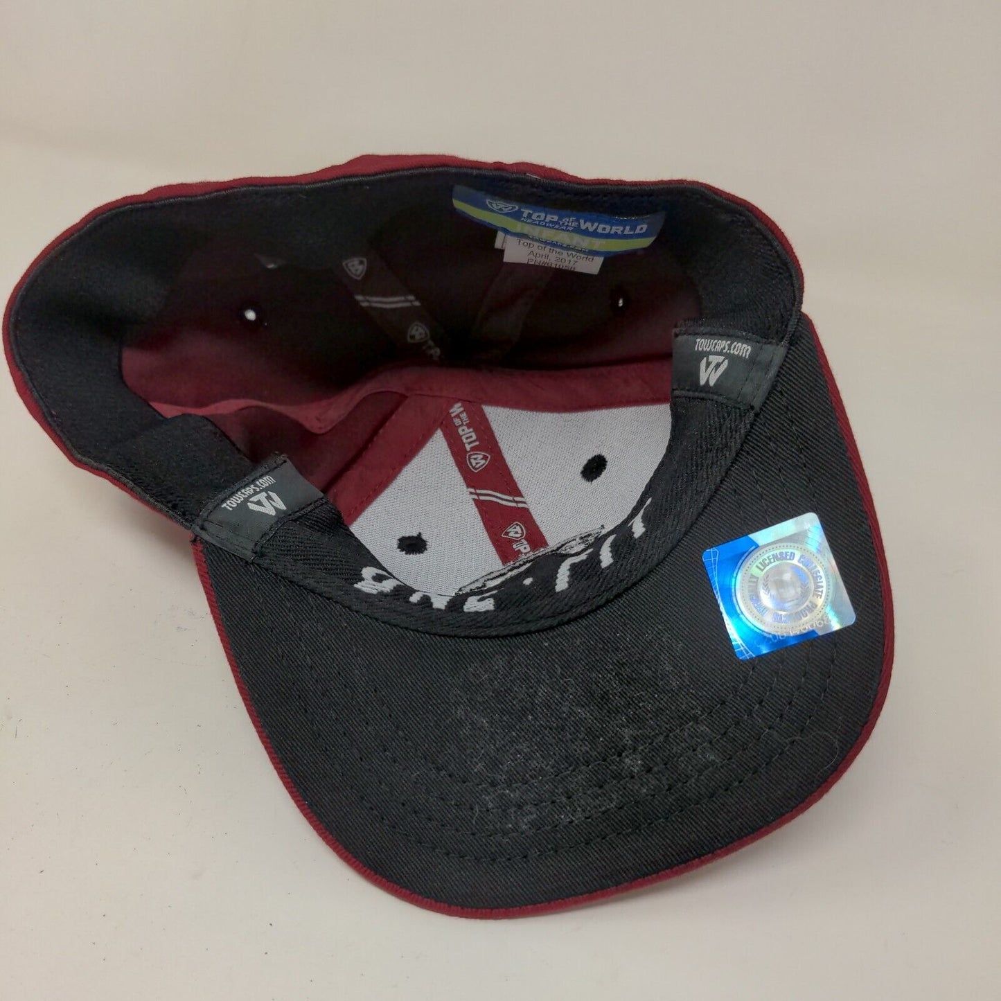 Top of the World Infants Baby Hat Red South Carolina Gamecocks Embroidered Logo