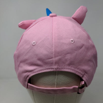 Legoland Women's Slideback Hat Pink Adjustable Embroidered Face Unicorn