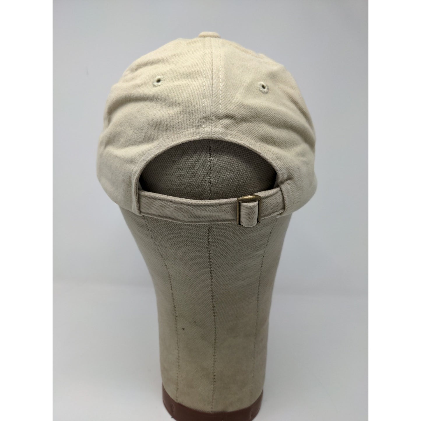 Thompson University Slideback Hat Cream Embroidered Logo Adjustable