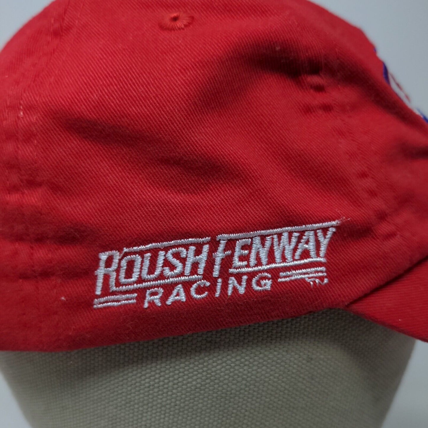 Save a Lot Racing Men's Slideback Hat Red OSFM Embroidered Logo