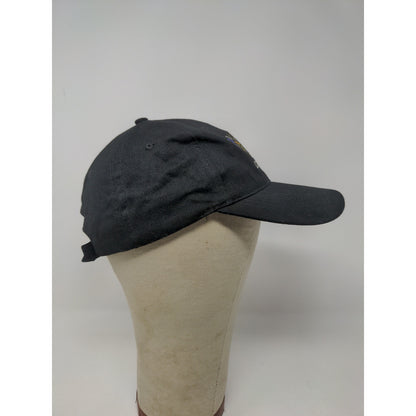 Cozumel Mexico Strapback Hat Black Embroidered Lizard Logo DKPS Gorras