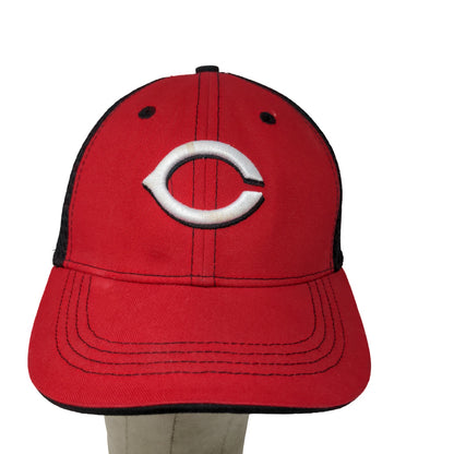 New Era Boys 39Thirty Cincinnati Reds Hat Autographed Rouok Embroidered