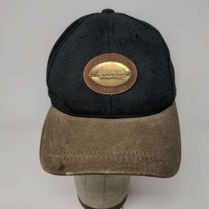 Nascar Hat/Cap Too Tough To Tame Darlington Motor Speedway Leather Embroidered