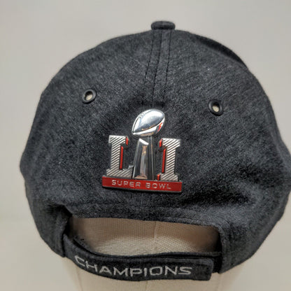 New Era 9 Forty Men's Strapback Hat Gray Super Bowl Lii 52 New England Patriots