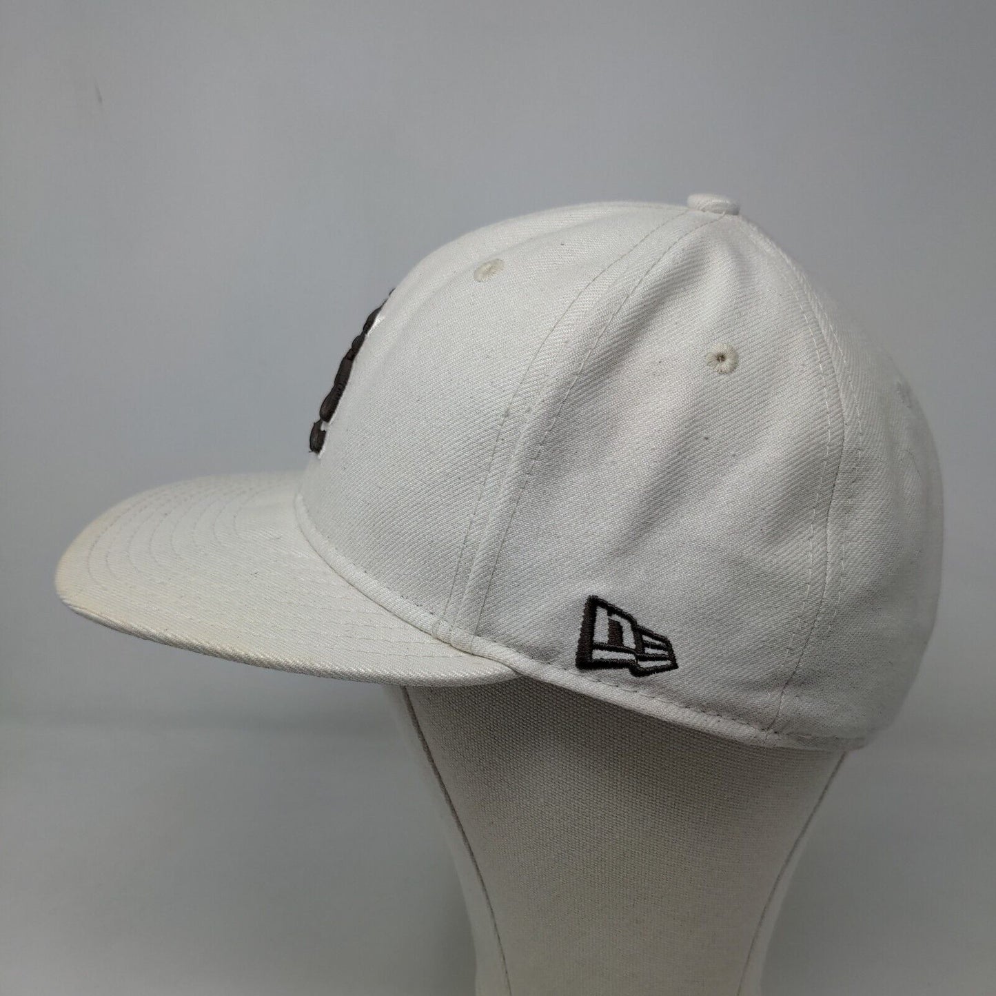 New Era Men's 59Fifty Mens Fitted Hat Cream SZ 7 1/2 60CM Saint Louis Cardinals