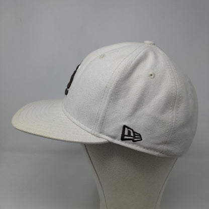 New Era Men's 59Fifty Mens Fitted Hat Cream SZ 7 1/2 60CM Saint Louis Cardinals