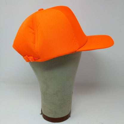 Winchester Hunter Neon Orange Insulated Zip Back Hat Cap Safety Deer OSFA