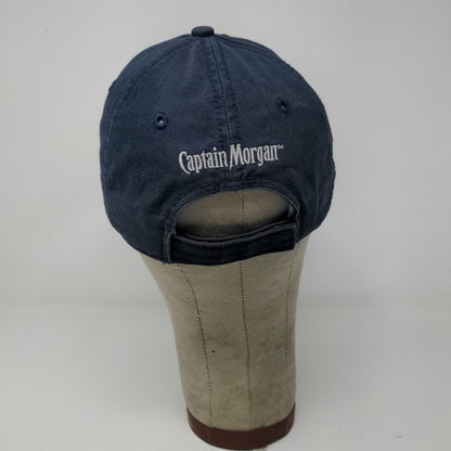 Captain Morgan Rum Mens Hat Blue OSFA Strapback Captain in You Embroidered Logo