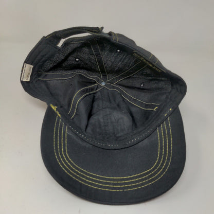 Moe's Southern Grill Men's Strapback Hat Black Adjustable Embroidered Logo