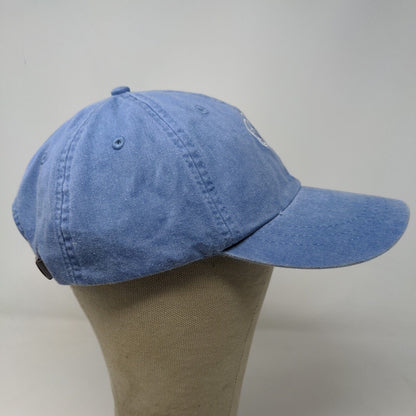 Adams Men's Slideback Hat Blue Embroidered Cotton Plant 100% Cotton