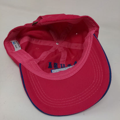 Aruba Women's Slideback Hat Pink Adjustable Embroidered Logo One Happy Island