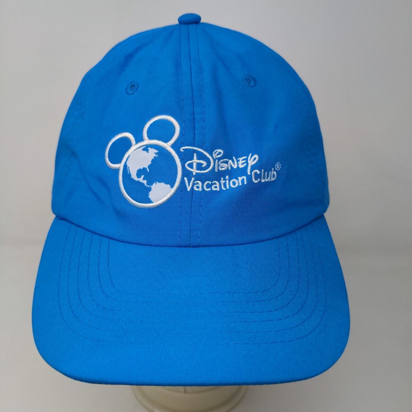 Disney Men's Vacation Club Member Slideback Hat Blue Embroidered Logo