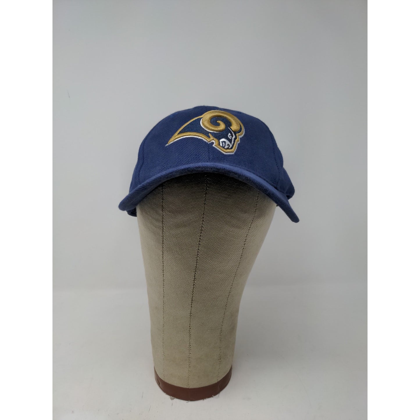 Reebok NFL Long Angeles Rams Strapback Hat OSFA Blue Embroidered Logo SEE DESC