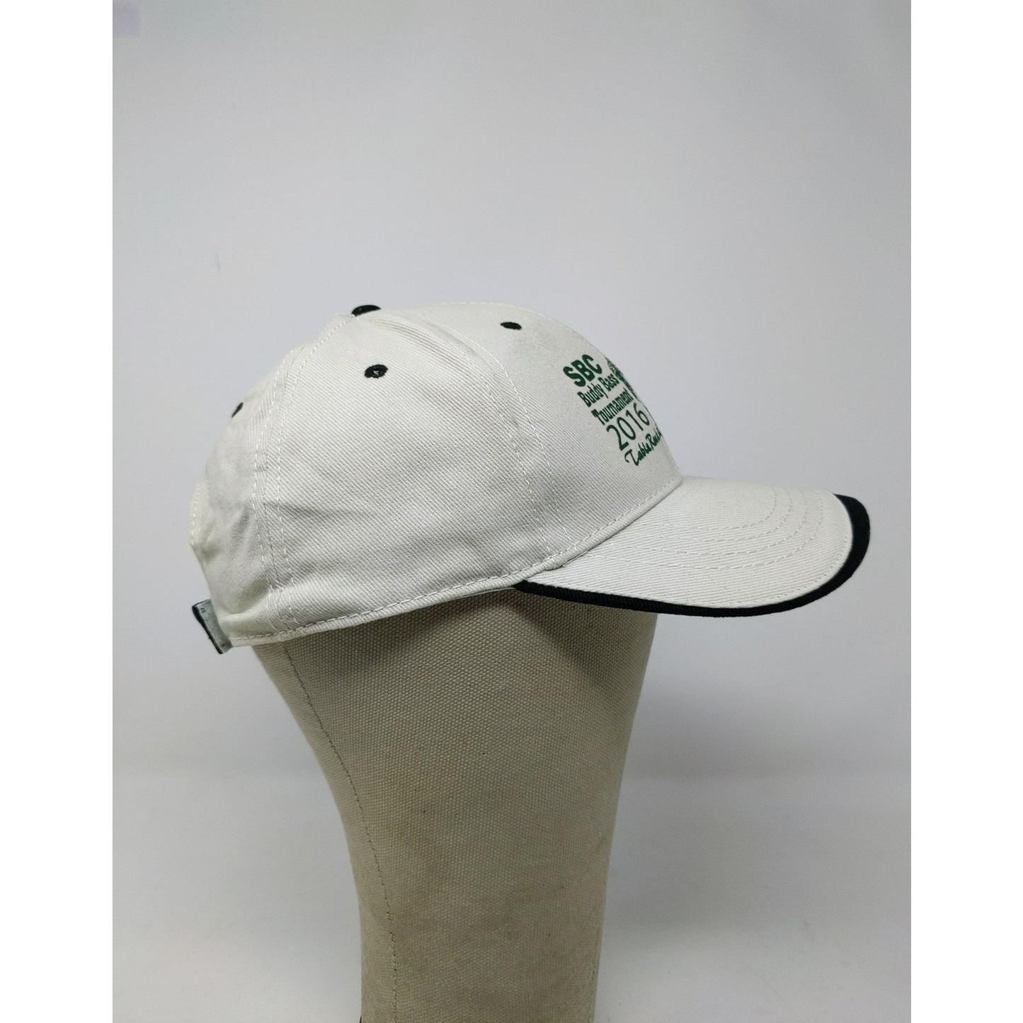 Cobra SBC 28th Buddy Bass Tournament Strapback Hat White Adjustable