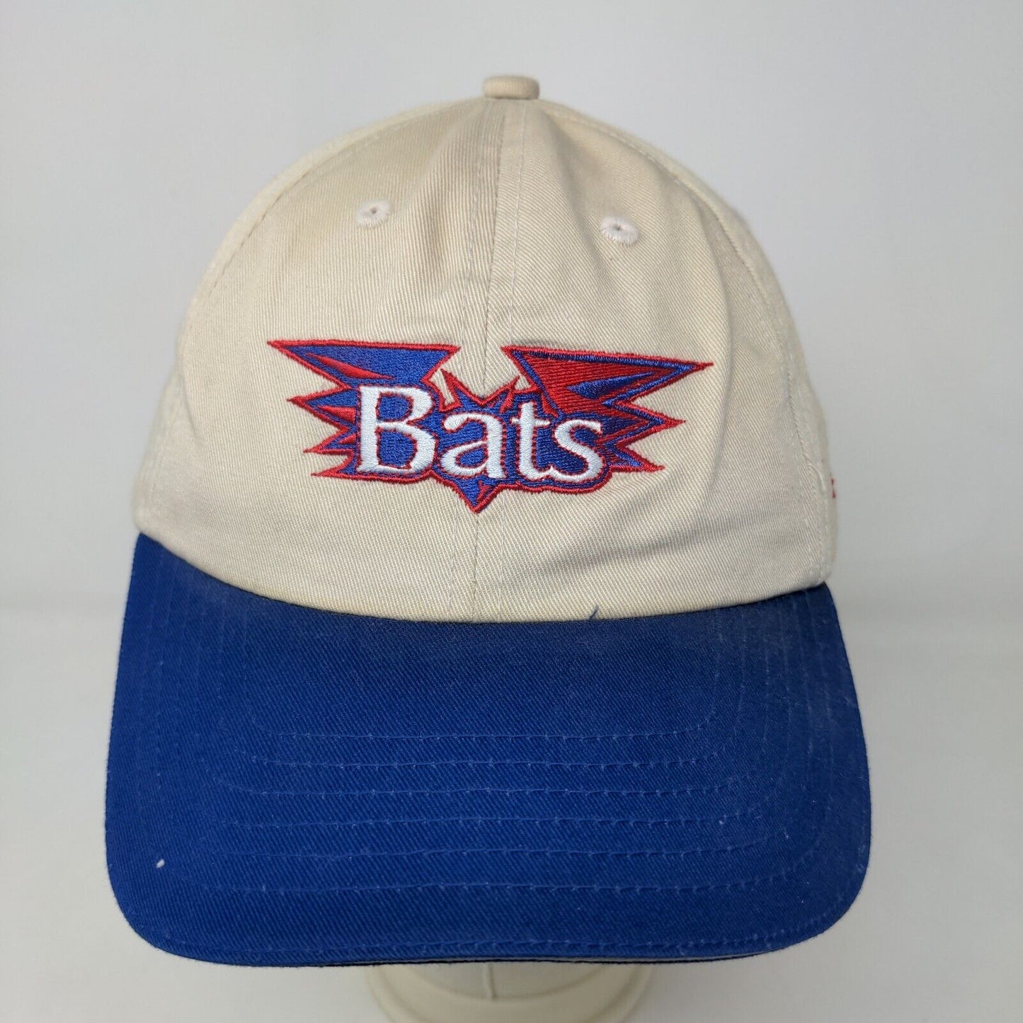 Louisville Bats Men's Strapback Hat Tan Adjustable Embroidered Pepsi Logo