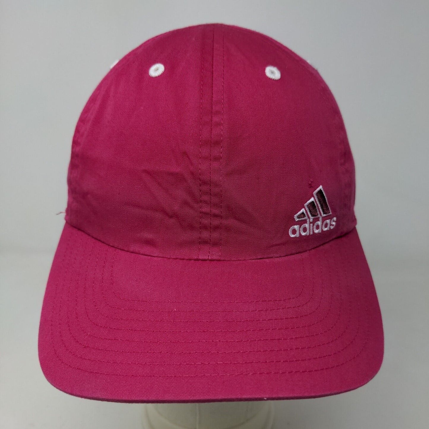 Adidas Climalite Women's Strapback Hat Pink Adjustable Embroidered Logo