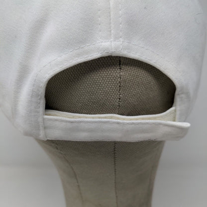 Ford Mens 2011 NHRA Manufacturers Cup White Adjustable Strapback Embroidered