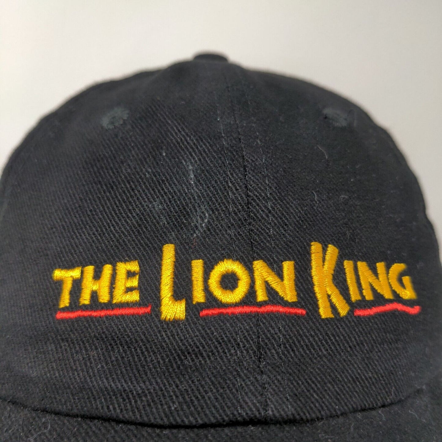 The Lion King Broadway Musical Show VIP Slideback Hat Cap Black Adjustable