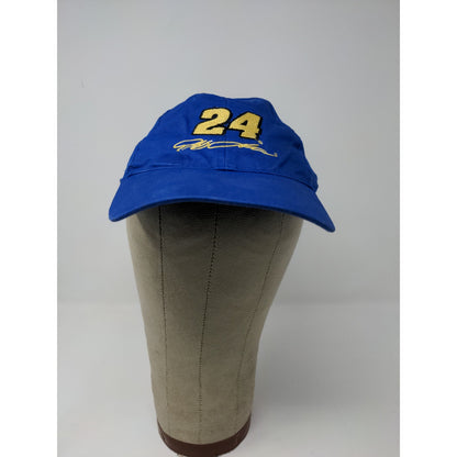 NASCAR William Byron #24 Strapback Hat Blue Embroidered Spell Out OSFM