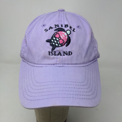 Blue 84 Women's Slideback Hat Purple Sanibel Island Embroidered Logo