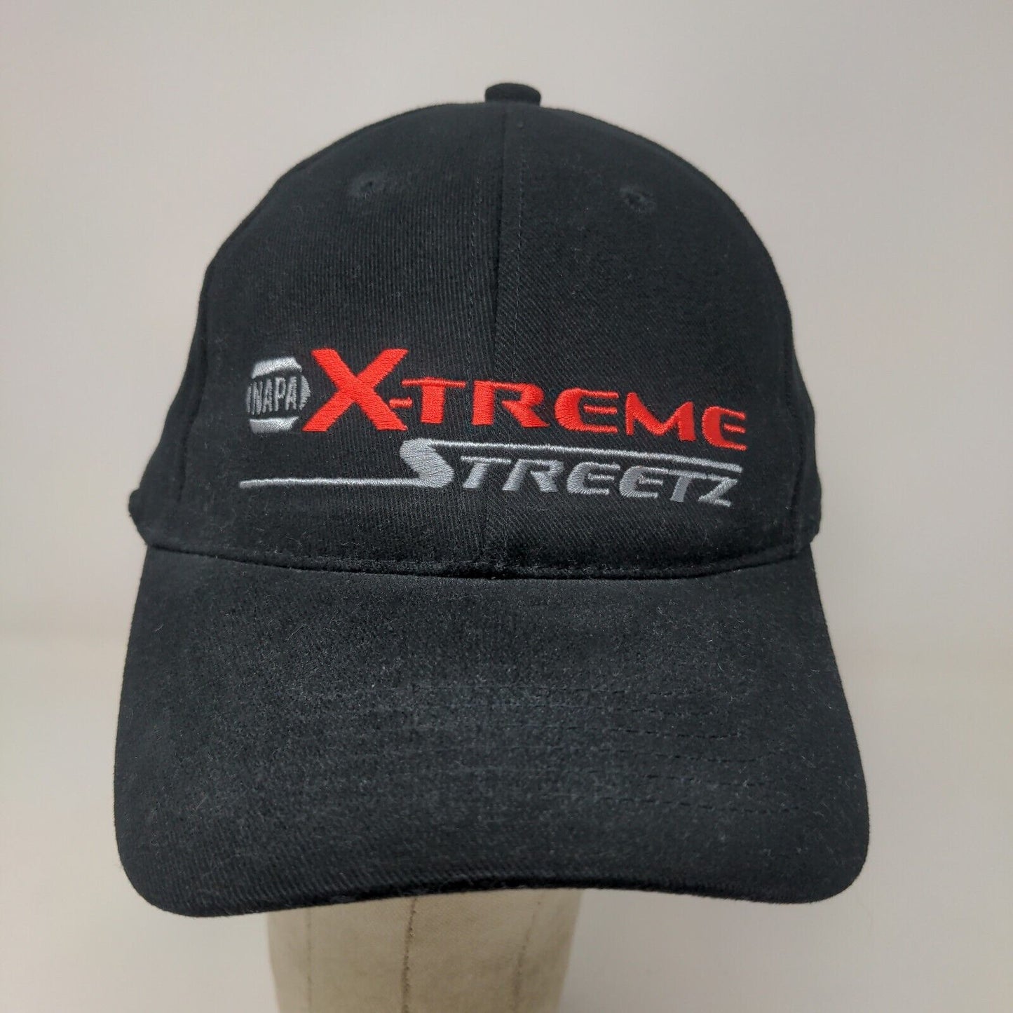 Napa Men's Extreme Streetz Fitted Hat Black OSFM Embroidered Logo
