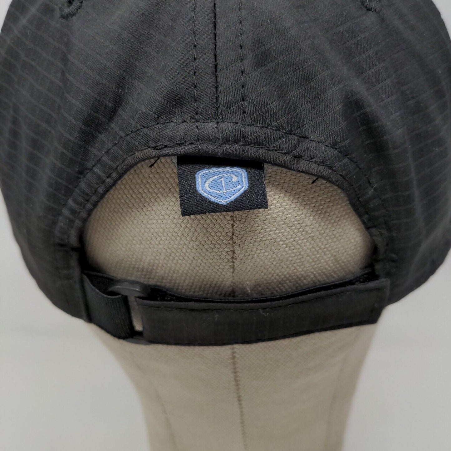 Cap America Golf Irish Mechanical Services Strapback Hat Black Adjustable