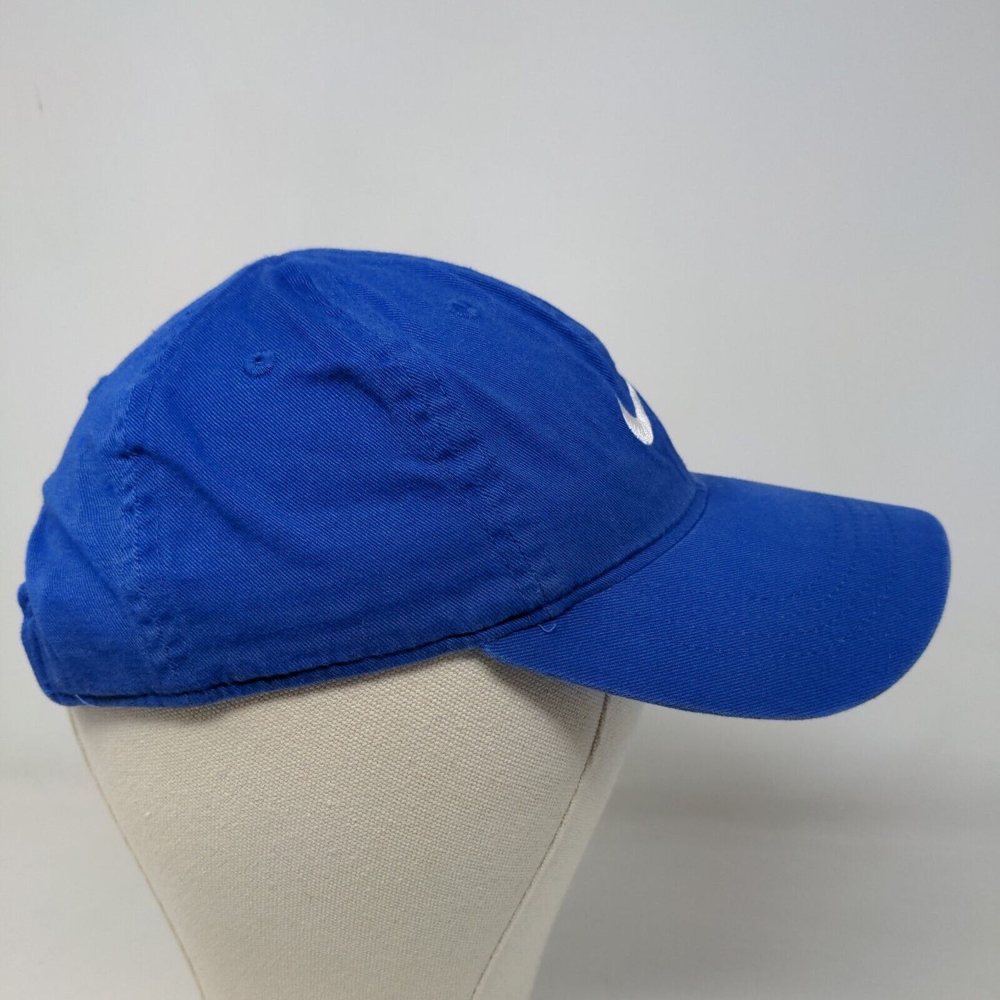 Nike Boy's Strapback Hat Blue Size Child 4-7 Embroidered Swoosh Logo