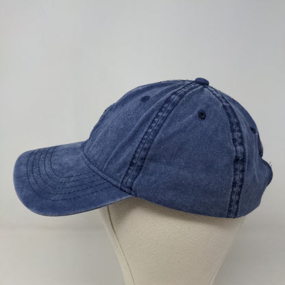 Unbranded Men's Slideback Hat Blue Size OSFM Blank Adjustable