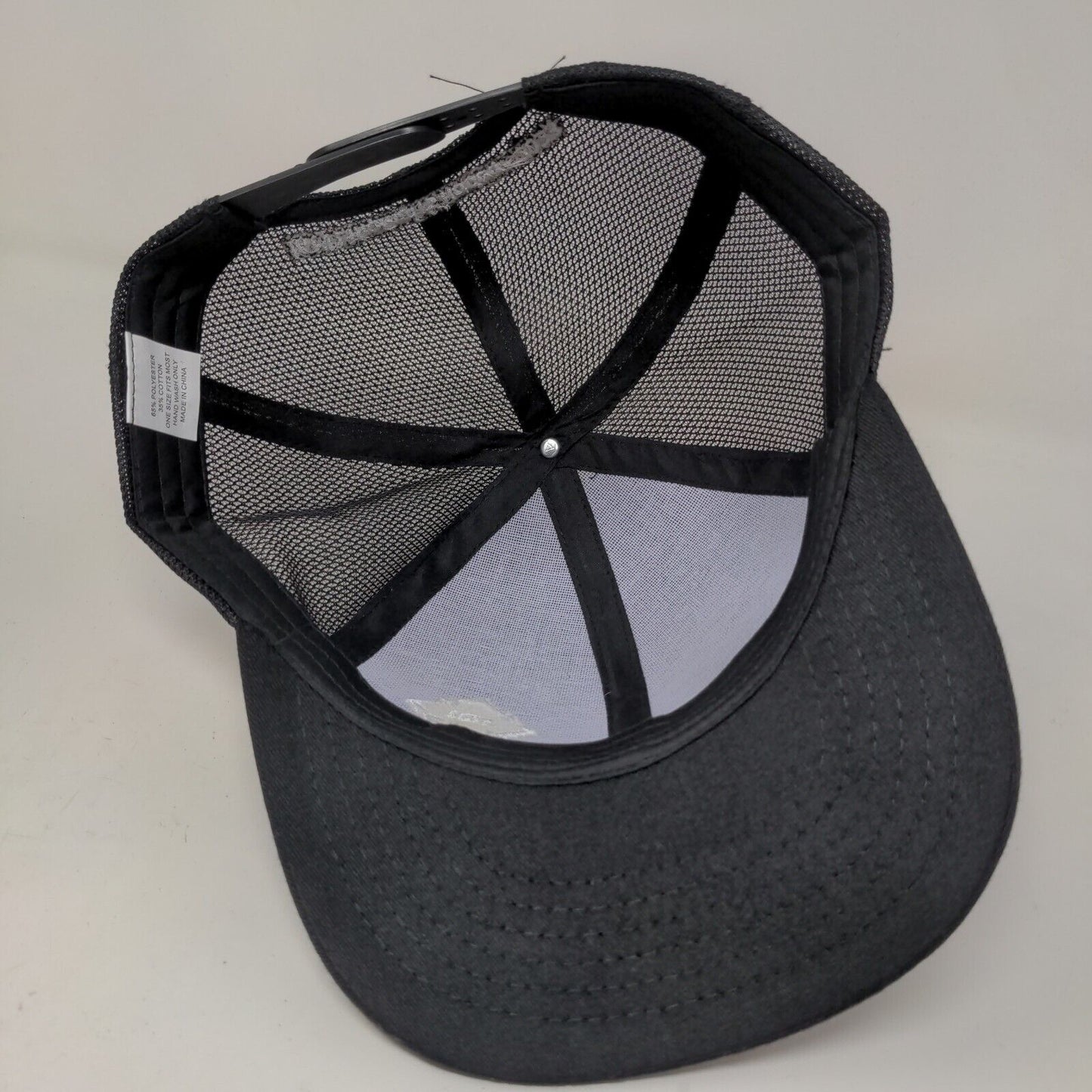 International Lineman's Rodeo Snapback Mesh Back Hat Black OSFM Embroidered 2023