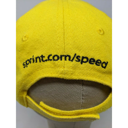 Nascar Sprint Cup Series Hat Embroidered Logo Yellow & Black Strapback