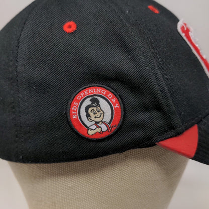 Melonwear Men's Snapback Hat Black Red Camo Adjustable Cincinnati Reds Logo