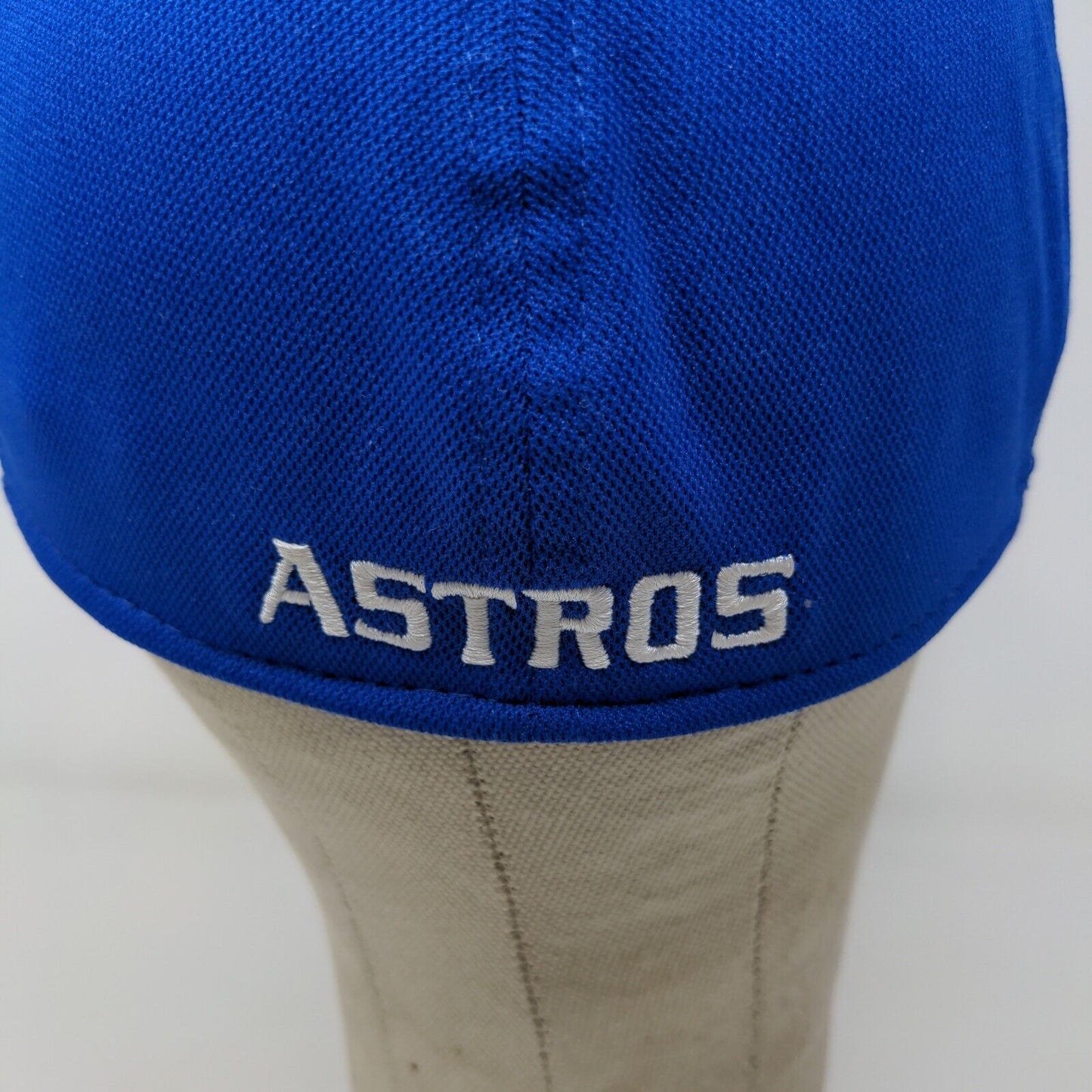 Under Armour MLB Houston Astros Fitted Hat Blue Black Small Embroidered Logo