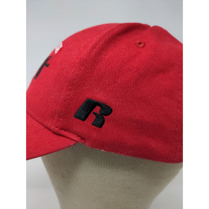 Russell Nebraska Huskers Strapback Hat Adjustable Red Embroidered