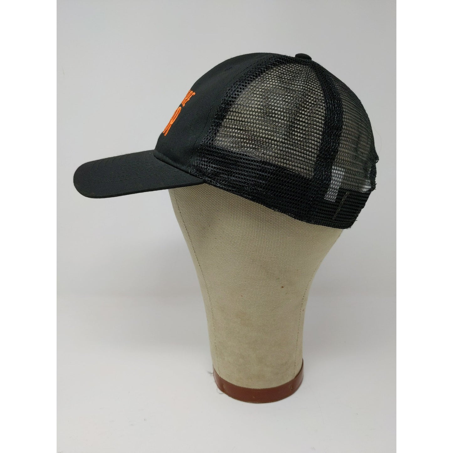 Hard Core Hunter Snapback Mesh Back Hat Embroidered Logo OSFM Black