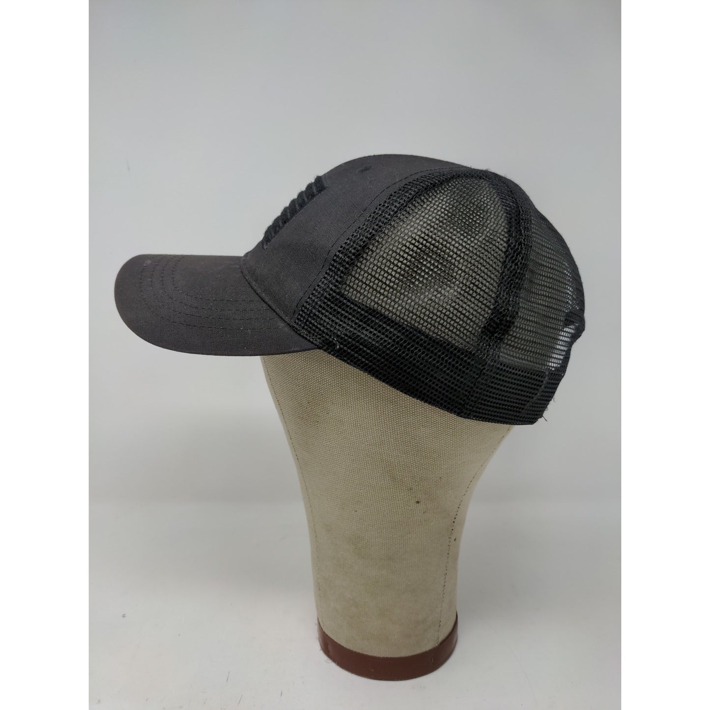 Highland Tactical Patriotic Hat Mesh Back Snapback Embroidered Flag Black OSFM