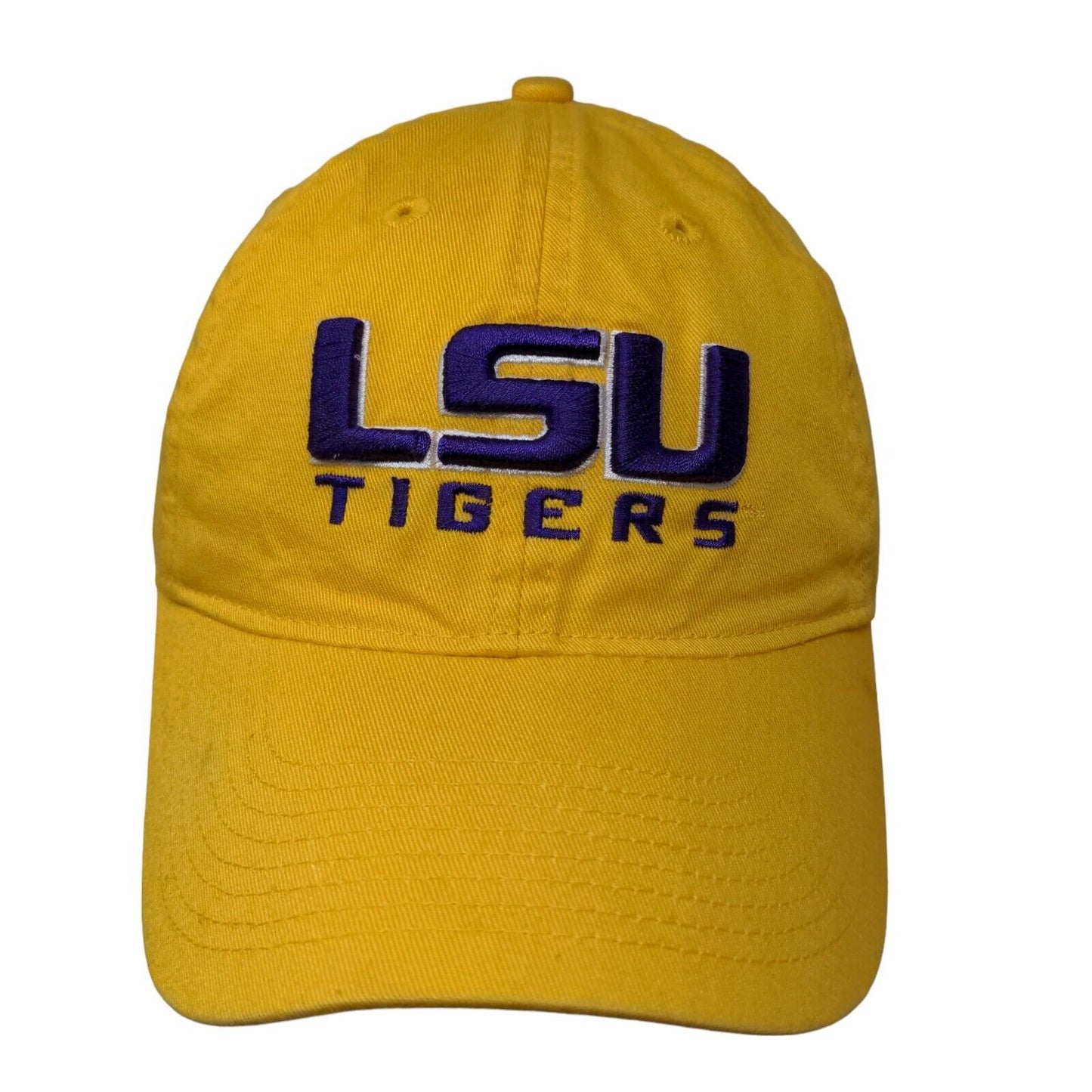 Louisiana State University Tigers Men's Slideback Hat Yellow Adjustable