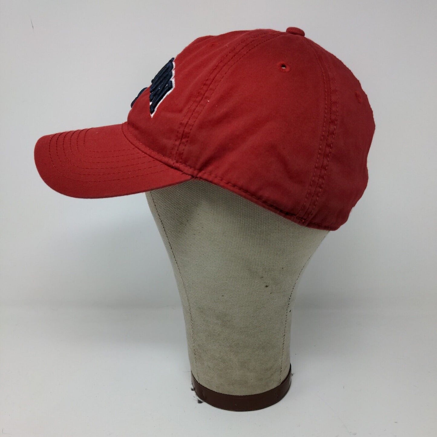 University Of Dayton Flyers Mens Hat Red Size Small Fitted Cap Embroidered Logo