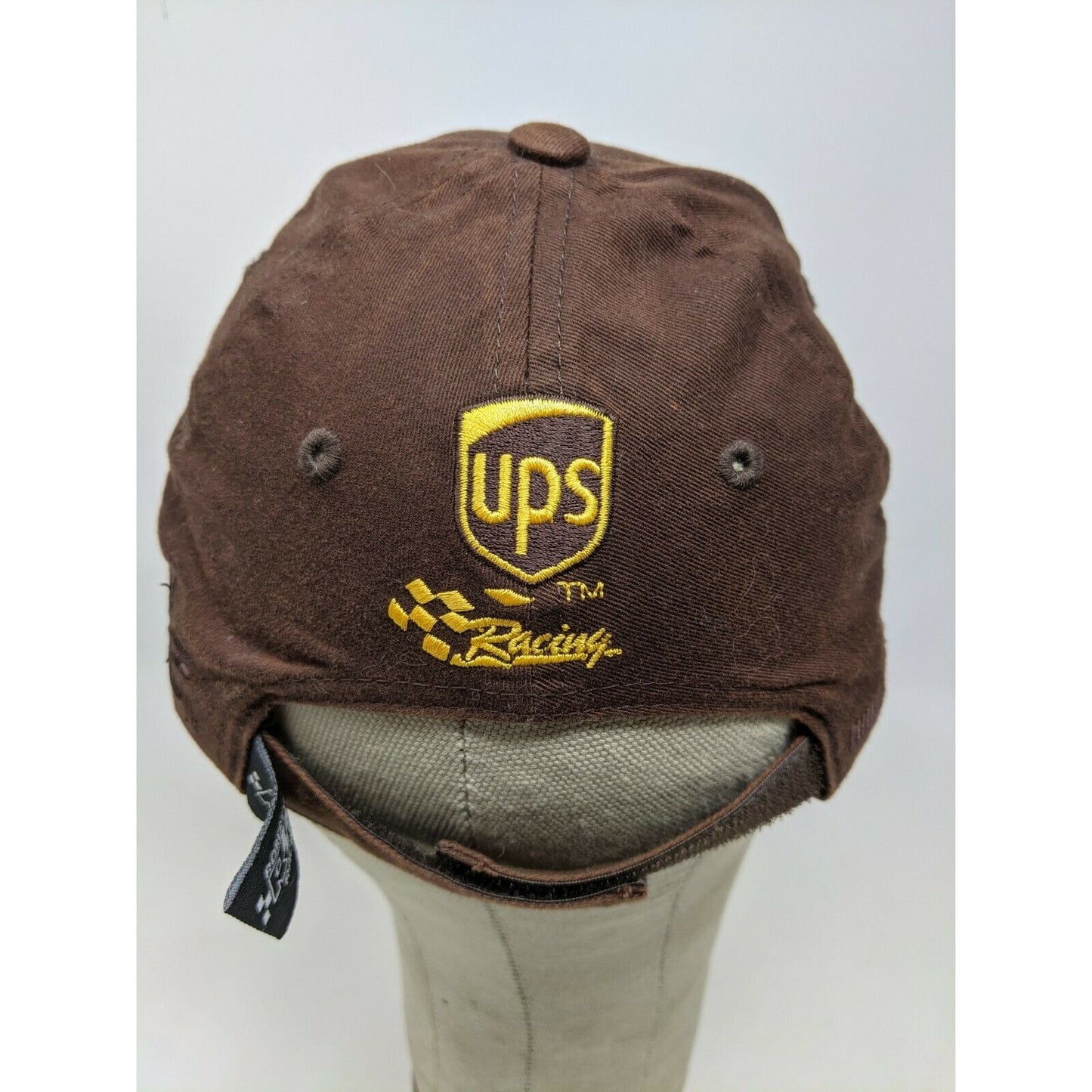 UPS Racing Youth Hat Dale Jarrett #88 Cap Chase Authentics Strapback Brown