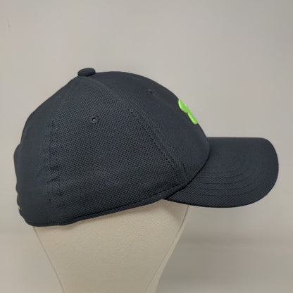 Under Armour Boy's Fitted Hat Black Size S/M Embroidered Logo Classic Fit