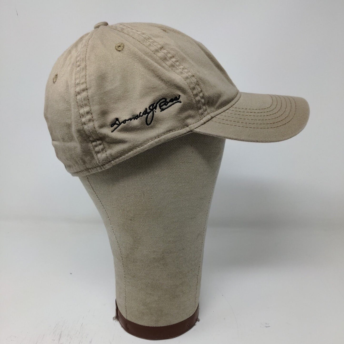 Ahead Headgear Fitted Hat Tan Size S/M Embroidered B Logo EST 1922