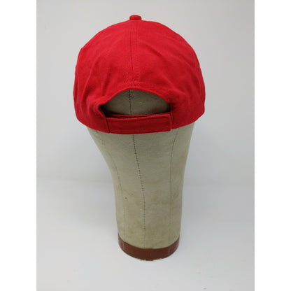 Thunder on the Gulf Orange Beach AL Alabama Strapback Hat Red Embroidered