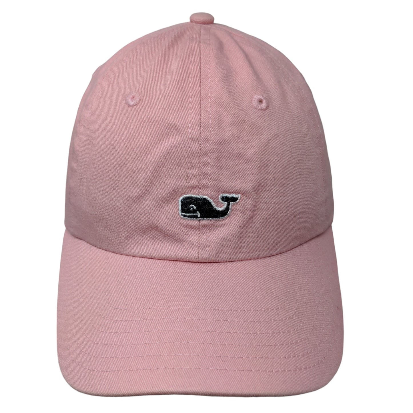 Vineyard Vines Women's Slideback Hat Pink Adjustable Embroidered Whale Logo